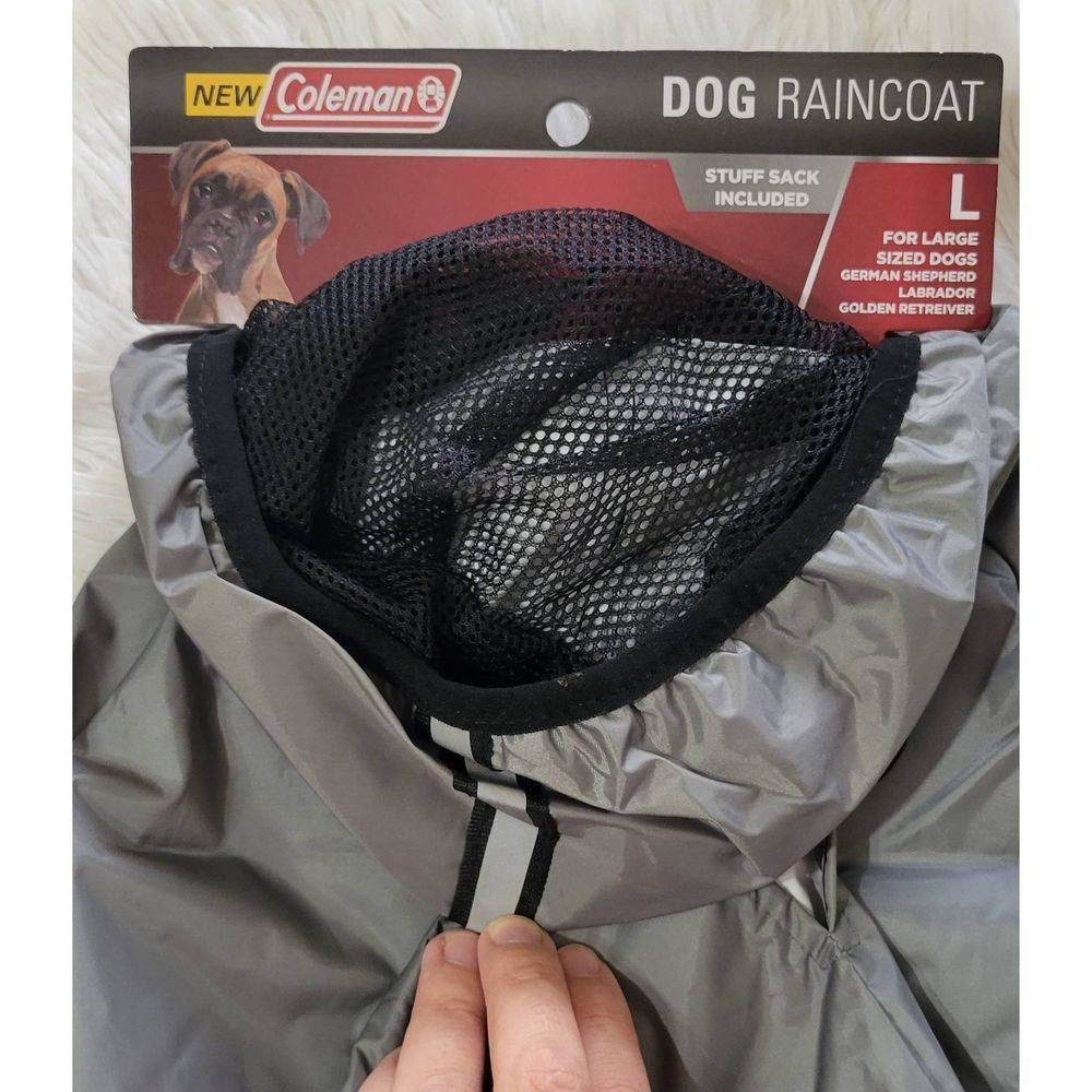 Coleman Size Large Dog Raincoat Waterproof Jacket - Picture 2 of 4
